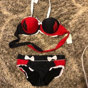 Harley Quinn bathing suit